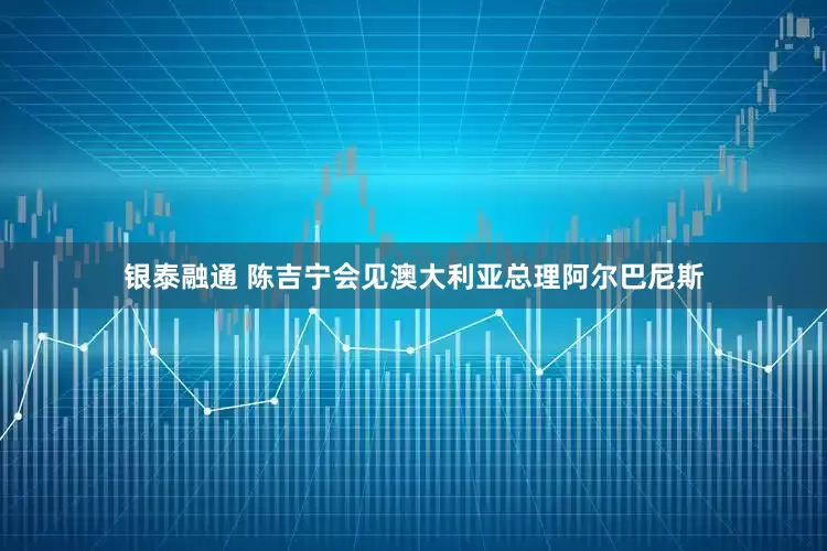 银泰融通 陈吉宁会见澳大利亚总理阿尔巴尼斯